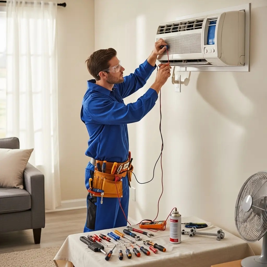 Yenimahalle York York klima gaz dolumu ve bakım – Enerji verimliliği artırıldı. - Teknik servis örneği